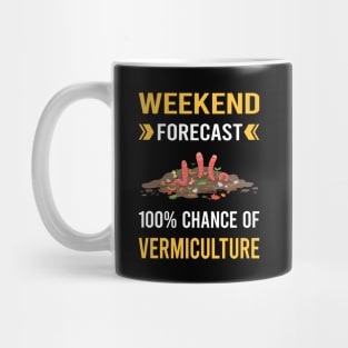 Weekend Forecast Vermiculture Worm Farming Farmer Vermicompost Vermicomposting Mug